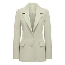 Veda Nipped Waist Single-Breasted Blazer