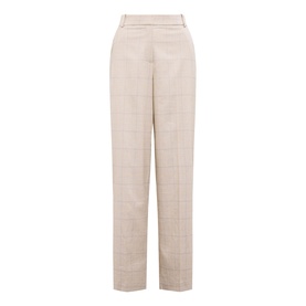 Lottie Check Wide Leg Trousers