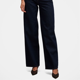 Yasmin Mid-Rise Wide Leg Jeans