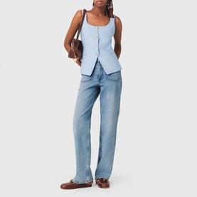 Single-Breasted Tailored Waistcoat