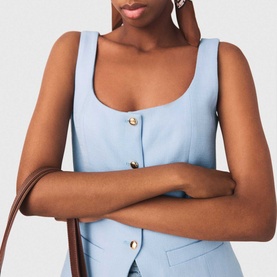 Single-Breasted Tailored Waistcoat