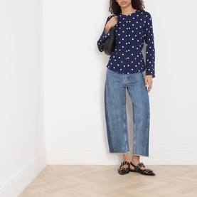Madelie Polka Dot Blouse