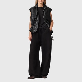 Flor Leather Gilet