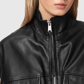 Flor Leather Gilet