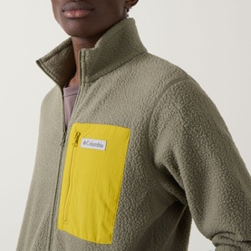 Ridge&trade; Pebbled Zip Fleece Sweatshirt