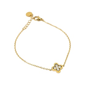 Elegance Clover Chain Bracelet