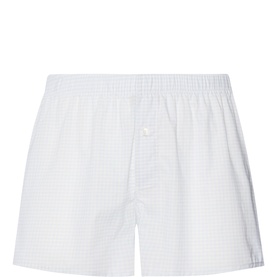 Fancy Woven Check Boxers