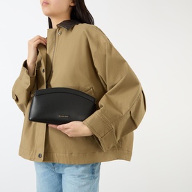 Athena Small Leather Convertible Clutch
