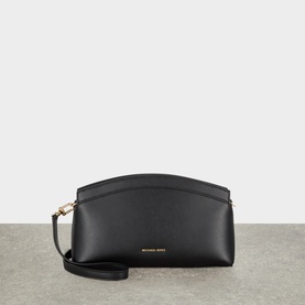 Athena Small Leather Convertible Clutch
