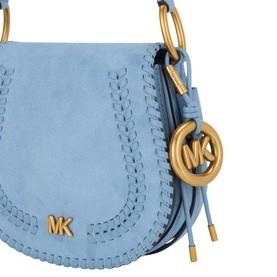 Josie Flap Suede Crossbody Bag