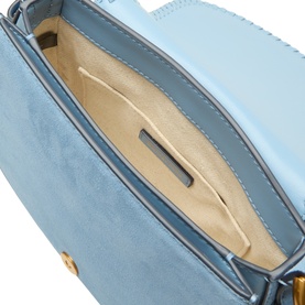 Josie Flap Suede Crossbody Bag