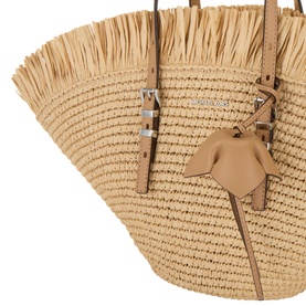 Isa Small Crocheted Fan Tote Bag