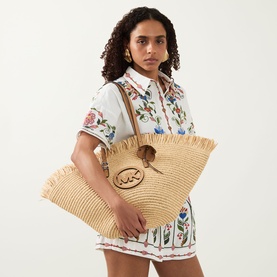 Isa Large Fan Tote Bag