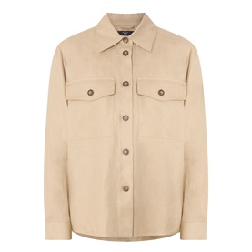 Pomposa Linen Overshirt