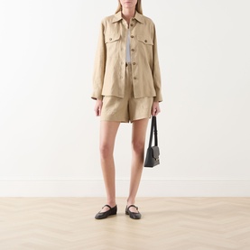 Pomposa Linen Overshirt