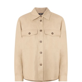 Pomposa Linen Overshirt