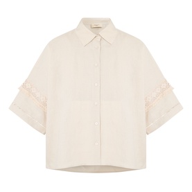 Pala Embroidered Linen Blouse
