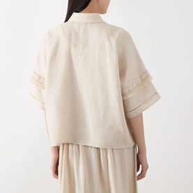 Pala Embroidered Linen Blouse