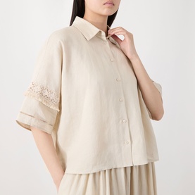 Pala Embroidered Linen Blouse