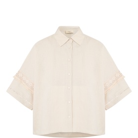 Pala Embroidered Linen Blouse