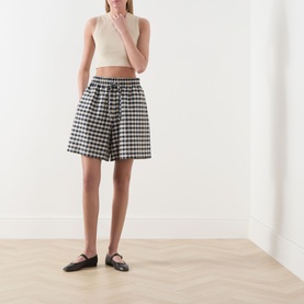 Astrale Gingham Shorts