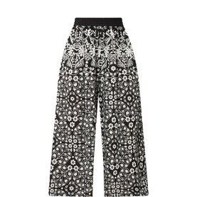 Palanca Printed Wide Leg Trousers
