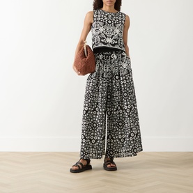 Fanale Printed Cropped Top