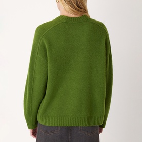 Seam Detail Knitted Sweater