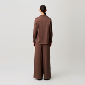 Open Lapel Blouse
