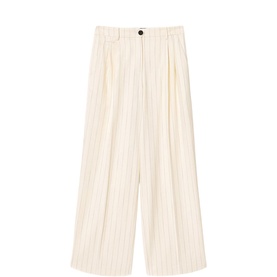 Olga Pinstriped Wide Leg Trousers