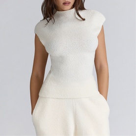 Caia Boucle Knitted Top