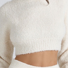 Cheyenne Chunky Boucl&eacute; Sweater