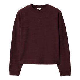 Textured Slub Sweatshirt