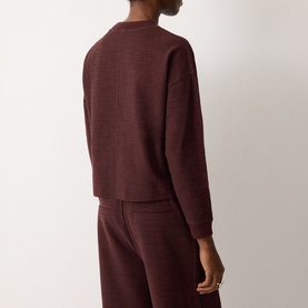 Textured Slub Sweatshirt