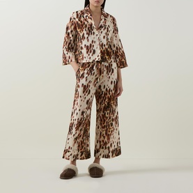 Leopard Print Pyjama Set