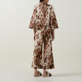 Leopard Print Pyjama Set