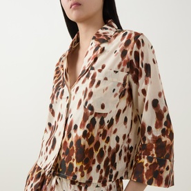 Leopard Print Pyjama Set