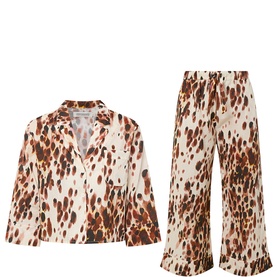 Leopard Print Pyjama Set