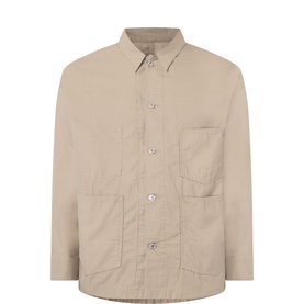 Coverall Patch Pocket Overshirt