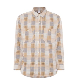 Patchwork Work Shirt