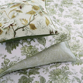 English Garden Floral Duvet Set Willow