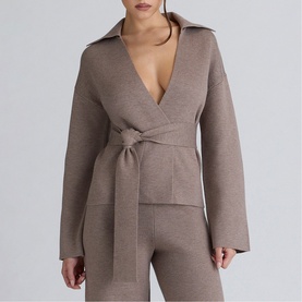 Fallon Wrap Contour Jacket