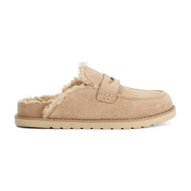 Goldys Faux Shearling Backless Mules