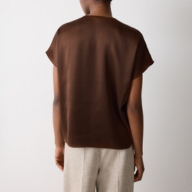 Heavy Pleat Front Top