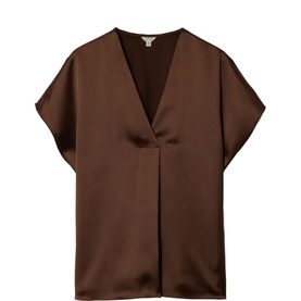 Heavy Pleat Front Top