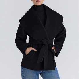 James Wool Shawl Collar Jacket