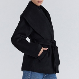 James Wool Shawl Collar Jacket