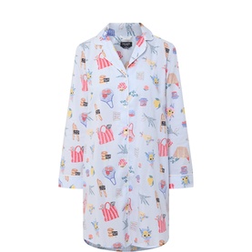 Lawn Shirt Night Dress