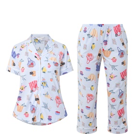 New York Cropped Pyjama Set