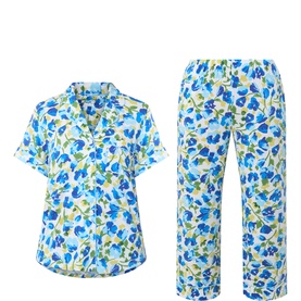 Bloom Floral Cropped Pyjama Set
